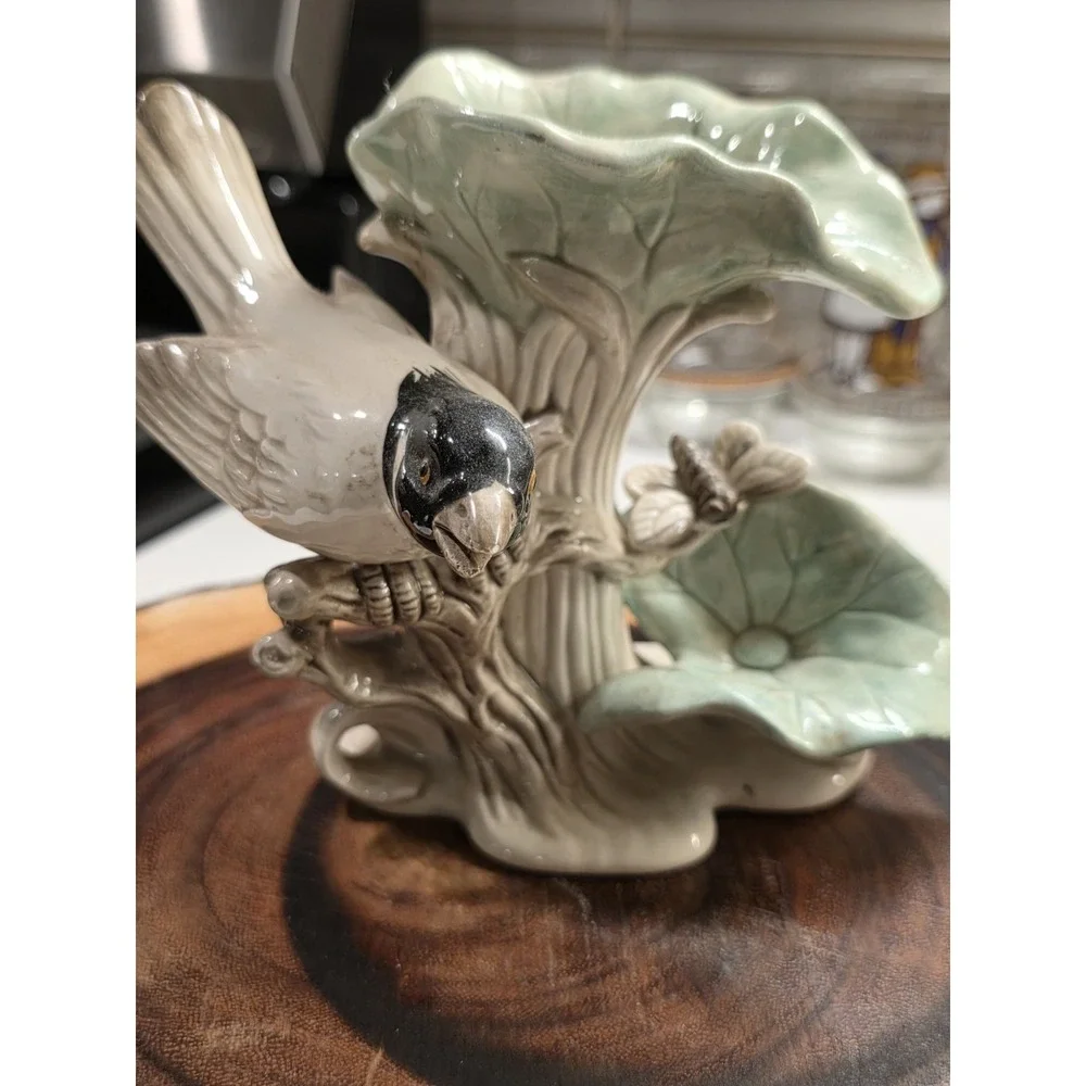 Fitz & Floyd Collections Bird Candle Holder 1978 5